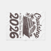 Couverture Polaire Cruising Into The New Year 2026 Cruise Vacation  (Devant (Horizontal))