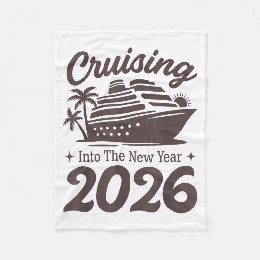 Couverture Polaire Cruising Into The New Year 2026 Cruise Vacation  (Devant)
