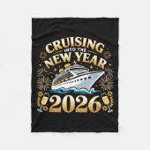 Couverture Polaire Cruising Into The New Year 2026 Happy New Year 202 (Devant)