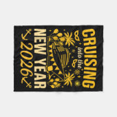 Couverture Polaire Cruising Into The New Year 2026 Happy New Year 202 (Devant (Horizontal))