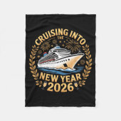 Couverture Polaire Cruising Into The New Year 2026 Happy New Year 202 (Devant)