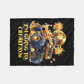 Couverture Polaire Crush 2026 Monster Truck New Year Party Countdown  (Devant (Horizontal))