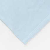 Couverture Polaire Crystal Blue Bunny and Blue Jay Heart (Coin)