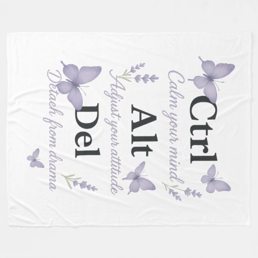 COUVERTURE POLAIRE CTRL, ALT, DEL (Devant (Horizontal))