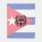 Couverture Polaire Cuba Libre Motto Laurels (Devant)