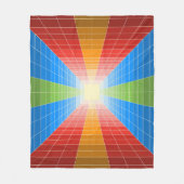 Couverture Polaire Cube couleur (Devant)