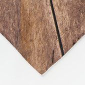 Couverture Polaire Cube en bois Abstrait (Coin)