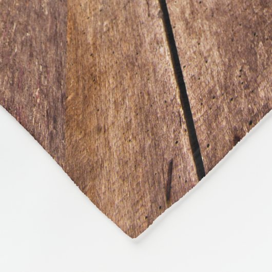 Couverture Polaire Cube en bois Abstrait (Coin)