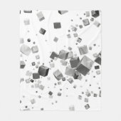 Couverture Polaire Cubes colorés 3 (Devant)