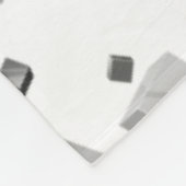 Couverture Polaire Cubes colorés 3 (Coin)