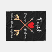 Couverture Polaire Cud Can Keep His Arrows Anti Valentines Day Sin  (Devant (Horizontal))
