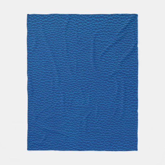 Couverture Polaire cuir bleu texture fond cuir, bleu, texour (Devant)