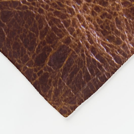 Couverture Polaire cuir Brown textulibération, texture, abstrait, acc (Coin)