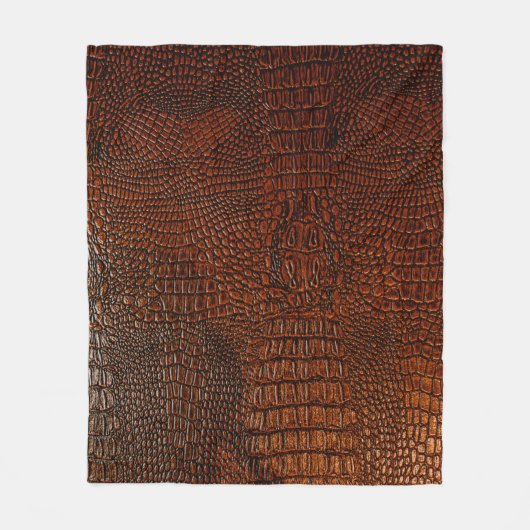 Couverture Polaire cuir Brown textureleather, abstrait, antique, , ba (Devant)