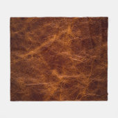Couverture Polaire cuir Brown textureleather, texture, arrière - plan (Devant (Horizontal))