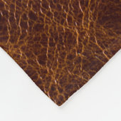 Couverture Polaire cuir Brown textureleather, texture, arrière - plan (Coin)