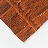 Couverture Polaire Cuir de crocodile Brown (Coin)