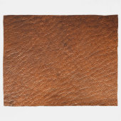 Couverture Polaire Cuir de noix de muscade (Devant (Horizontal))