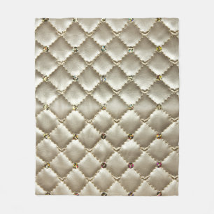 Couverture Polaire Cuir d'or : Texture Arrière - plan luxueuse