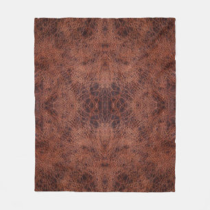Couverture Polaire Cuir Faux #1