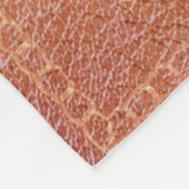 Couverture Polaire Cuir personnalisé de Faux (Coin)