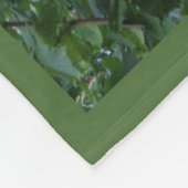 Couverture Polaire Cuisine des moutons Feuilles Blanche-Toison (Coin)