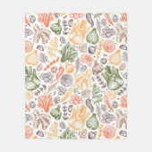 Couverture Polaire Cuisine Garden Motif végétal (Devant)