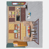 Couverture Polaire Cuisine magnifique (Devant)