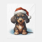 Couverture Polaire 🐾 Cuisinement Canine Ceinture 🎅 (Devant)