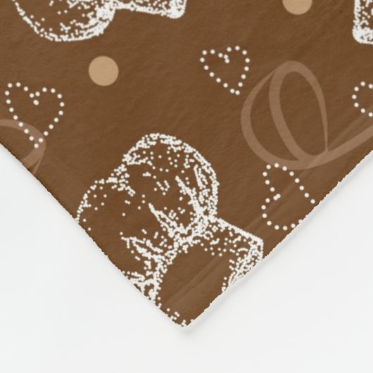 Couverture Polaire Cuisson du motif avec le casquette de chef (Coin)