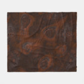 Couverture Polaire Cuivre et rouille (Devant (Horizontal))