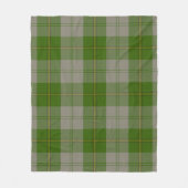 Couverture Polaire Cunningham Dress Green Dancers Plaid (Devant)