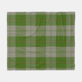 Couverture Polaire Cunningham Dress Green Dancers Plaid (Devant (Horizontal))