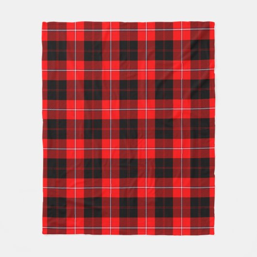 Couverture Polaire Cunningham Modern Plaid (Devant)