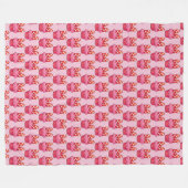 Couverture polaire Cupcake (Devant (Horizontal))
