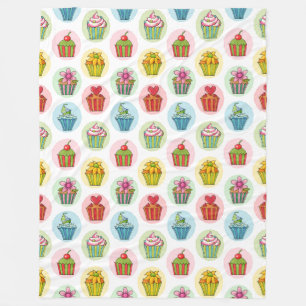 Couverture Polaire Cupcakes Chirurgie Blanche Toison, Grande