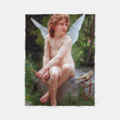 Couverture Polaire Cupid, Bouguereau (Devant)