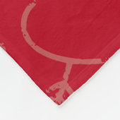 Couverture Polaire Cupid Hearts Fleece Blanket (Coin)