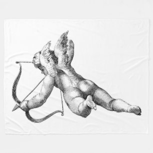 Couverture Polaire Cupidon (Dieu de l'amour)