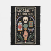 Couverture Polaire Curieusement Morbide Oddities Chemise Gothique Vib (Devant)