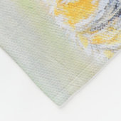 Couverture Polaire Curieux tableau de tigre (Coin)