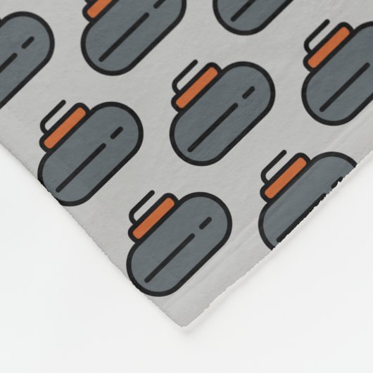 Couverture Polaire curling (Coin)