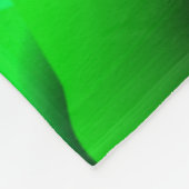 Couverture Polaire Curling vert citron vert et noir, avec ombre ? (Coin)