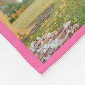 Couverture Polaire Custom Aunt Photo Throw Gift with Kids Names (Coin)