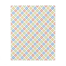Custom Color Whimsical Floral Pattern