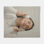 Couverture Polaire Custom Full Photo Modern   (Devant (Horizontal))