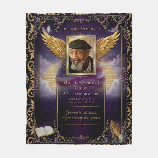 Couverture Polaire Custom Keepsake Fleece Blanket  (Devant)