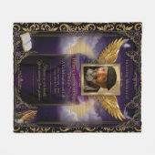 Couverture Polaire Custom Keepsake Fleece Blanket  (Devant (Horizontal))