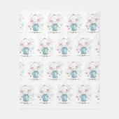 Couverture Polaire custom kids drawing (Devant)