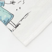 Couverture Polaire custom kids drawing (Coin)